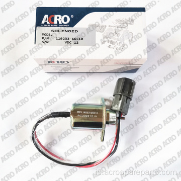 Stop Solenoid 119233-66510 untuk Yanmar TB235 3TNV88-BPTB2